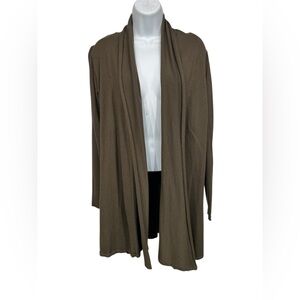 Dreamers olive cardigan size large